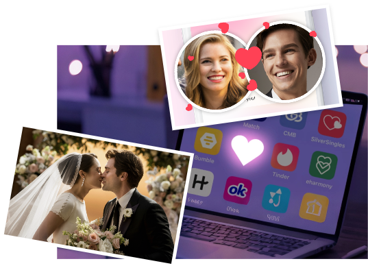 صورة تقبيل بالذكاء الاصطناعي للإعلان