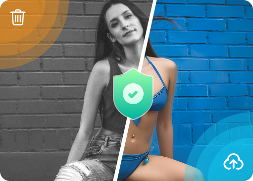 سياسة عدم تسجيل البيانات لحماية صورك